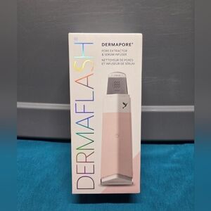 DERMAFLASH DERMAPORE Pore Extractor & Serum Infuser - Pink